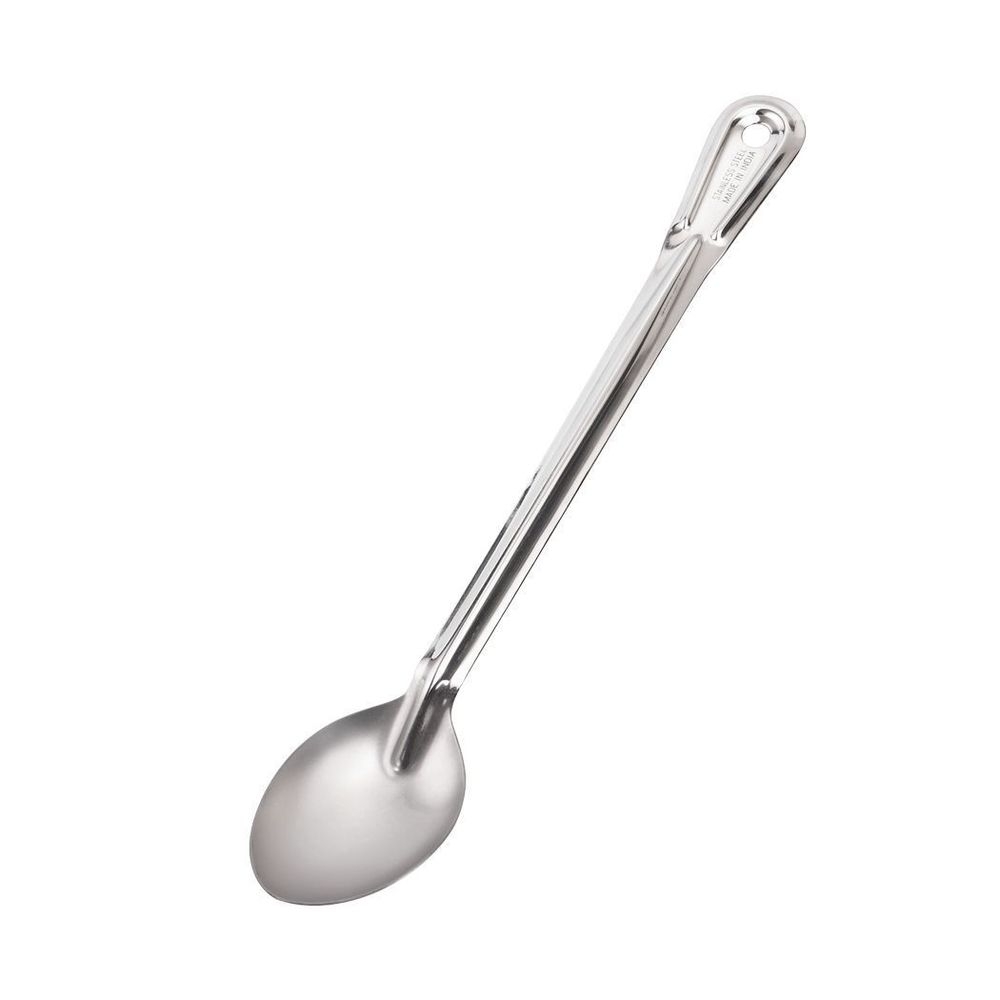 Conventional Stainless Steel Mirror Finish 1.0 mm Thickness Solid Serving Spoon
