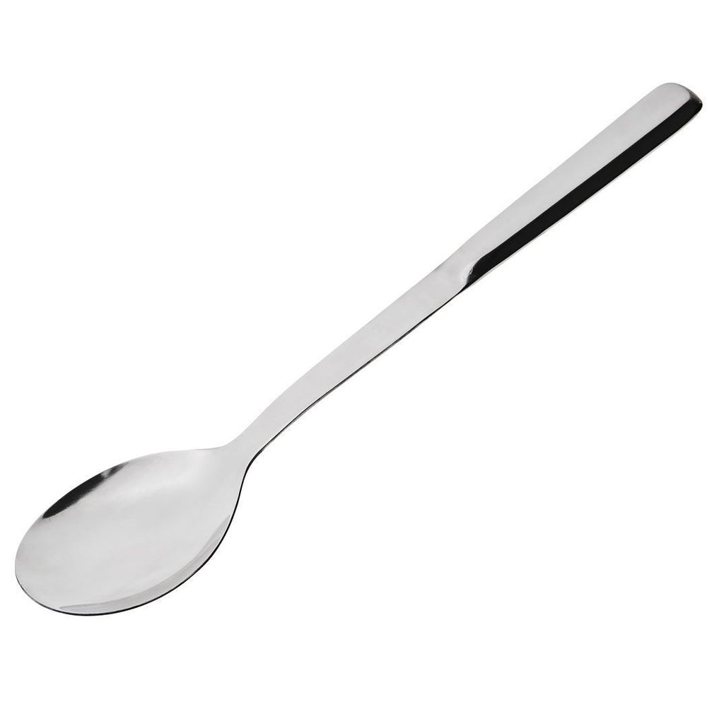 Elite Stainless Steel Mirror Finish Solid Serving Spoon