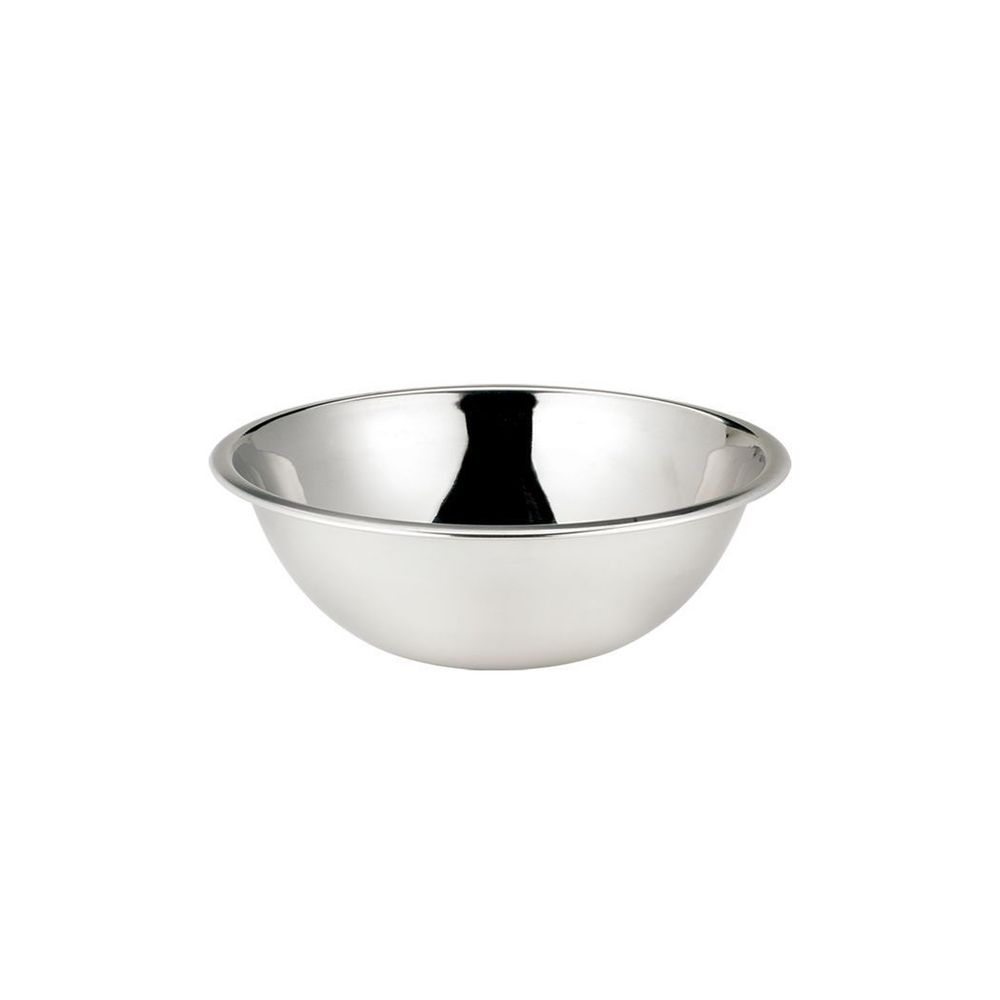 Stainless Steel Mirror Finish Mixing Bowl 5 Quart Capacity