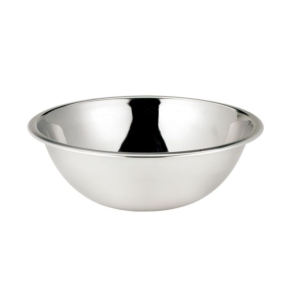 Stainless Steel Mirror Finish Mixing Bowl 13 Quart Capacity