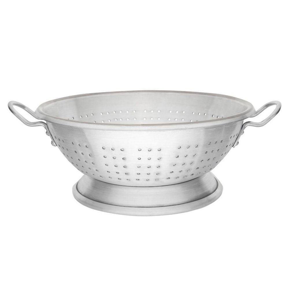 Heavy Duty Aluminum Colander 15 Quart Capacity