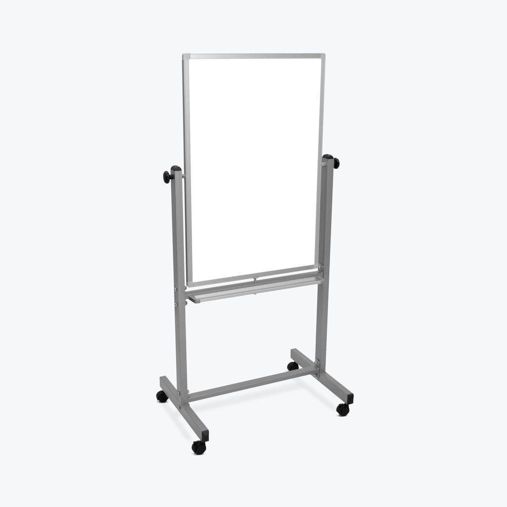 Luxor Double Sided Magnetic White Board Easels, 24 x 36 x 1 inch