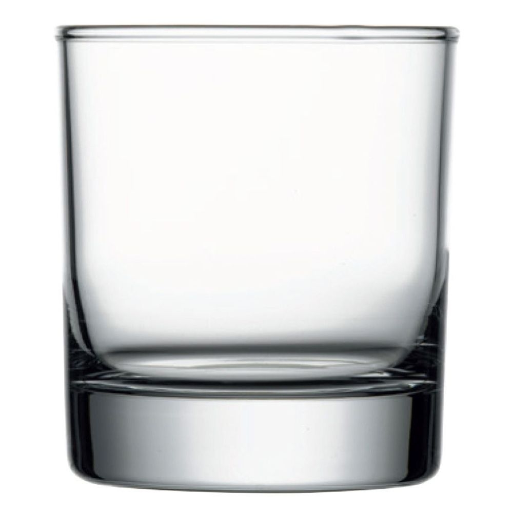 Pasabahce Side-heavy Sham Double Old-fashioned Glass, 13.2 Oz Capacity -- 12 Per Case