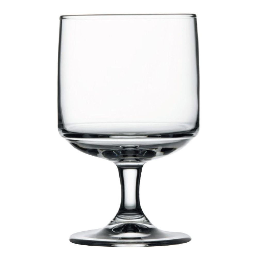 Pasabahce Tower Stacking Goblet Glass, 10 Oz Capacity -- 12 Per Case