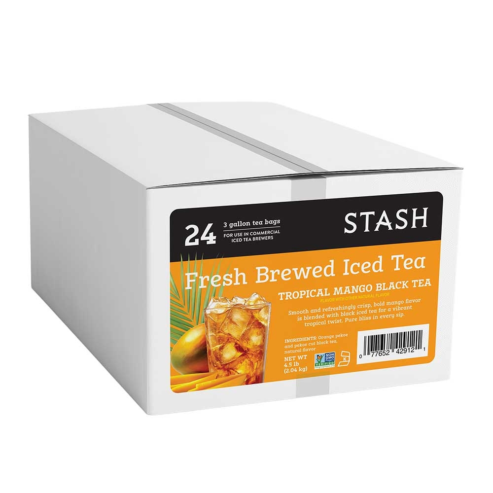 Stash Tropical Mango Black Fresh Brewed Iced Tea, 4.5 Pound