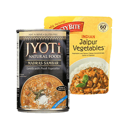 Contains 98 Indian Meals products