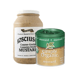 Contains 322 Mustard products