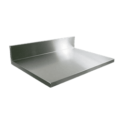 Contains 23 Stainless Steel Countertop With 5 Inch Backsplash products