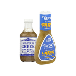 Contains 8 Greek Dressings products