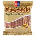 Beigel Beigel Sesame Pretzel Stick, 5.25 Ounce -- 24 per case