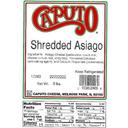 Caputo Shredded Asiago Cheese, 5 Pound -- 4 per case