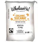 Wholesome Fair Trade Organic Sucanat , 25 Pound -- 1 per case