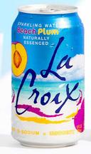 La Croix Beach Plum Sparkling Water, 12 Fluid Ounce - 12 per pack -- 2 packs per case