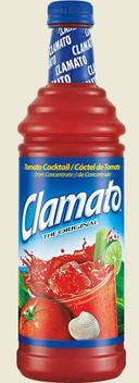 Clamato The Original Tomato Cocktail, 1 Liter Pet Bottle -- 6 per case.