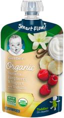 Gerber 3rd Foods Banana Raspberry Vanilla with Yogurt Baby Food, 3.5 Ounce -- 12 per case
