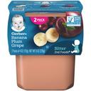 Gerber 2nd Foods Banana Plum Grape Baby Food, 8 Ounce -- 8 per case.