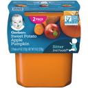 Gerber 2nd Foods Sweet Potato Apple Pumpkin Baby Food, 8 Ounce -- 8 per case.