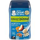 Gerber Cereal Probiotic Oatmeal Lentil Carrot Apple Power Blend for Baby, 8 Ounce Canister -- 6 per case