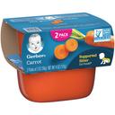 Gerber 1st Foods Carrot Baby Food - Multi Pack, 4 Ounce Tub -- 8 per case.
