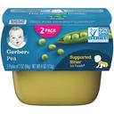 Gerber 1st Foods Pea Baby Food - Multi Pack, 4 Ounce Tub -- 8 per case.