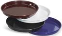 GET Enterprises Melamine Cobalt Blue Round Tray, 13 inch -- 12 per case