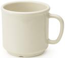 GET Enterprises SAN Diamond Ivory Mug, 12 Ounce -- 24 per case