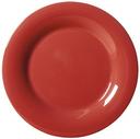 GET Enterprises Diamond Harvest Melamine Cranberry Wide Rim Plate, 12 inch -- 12 per case