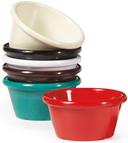GET Enterprises Melamine Ivory Ramekin, 6 Ounce -- 48 per case