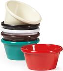 GET Enterprises Melamine White Ramekin, 6 Ounce -- 48 per case