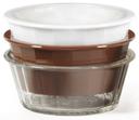 GET Enterprises SAN Clear Fluted Ramekin, 2 Ounce -- 48 per case
