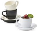 GET Enterprises Diamond Ivory Melamine Saucer, 4.5 inch -- 48 per case