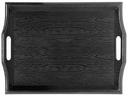 GET Enterprises SAN Plastic Black Room Service Tray, 19 x 14.25 inch -- 6 per case