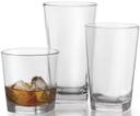 GET Enterprises SAN Clear Beverage Glass, 12 Ounce -- 24 per case