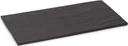 GET Enterprises Granville Melamine Black Faux Slate Display, 14 x 7 inch -- 6 per case