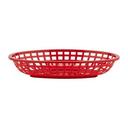 G.E.T. Enterprises 9.5 x 6 inch Oval Red Basket, 36 count