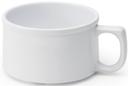 GET Enterprises Melamine White Mug, 11 Ounce -- 24 per case