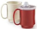 GET Enterprises Tritan Red Sensation Single Handle Mug, 8 Ounce -- 24 per case