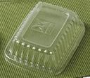 GET Enterprises Polypropylene Clear Reusable Perforated Lid Only -- 24 per case