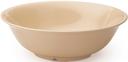 SuperMel Melamine Tan Commercial Dishwasher Safe Bowl, 2.3 Quart -- 12 per case