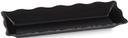 GET Enterprises Milano Melamine Black Tray, 1.8 Quart -- 6 per case