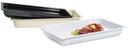 GET Enterprises Melamine Black Full Size Insert Pan, 2.5 inch Deep -- 3 per case