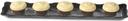 GET Enterprises Bake and Brew Melamine Black Display Tray, 21 x 5.25 inch -- 12 per case
