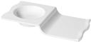 GET Enterprises San Michele Melamine White Tapas Plate, 10 Ounce -- 6 per case