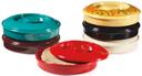 GET Enterprises Black Tortilla Server with Lid, 7.75 inch -- 24 per case