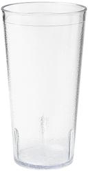 GET Enterprises SAN Plastic Clear Tumbler with Coke Logo, 20 Ounce -- 72 per case