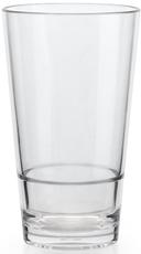 GET Enterprises SAN Clear Stackable Glass, 20 Ounce -- 24 per case