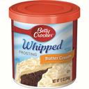 Betty Crocker Whipped Butter Cream Frosting, 12 Ounce -- 8 per case.