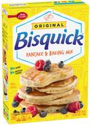 Bisquick Original Pancake Baking Mix, 40 Ounce -- 10 per case.