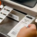 National Checking Blank Permanent Label, 2 x 6 inch -- 4 per case.