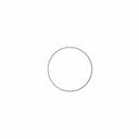 Datecodegenie 2 Inch White Circle Blank Permanent Label Roll, 4 count